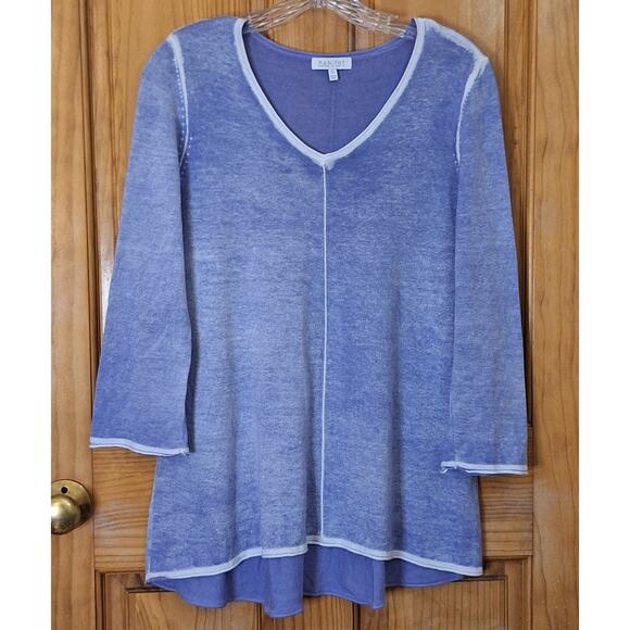 Habitat Tops - Habitat Clothes to Live In Shirt Women's XS Lightweight Knit 100% Cotton Comfy